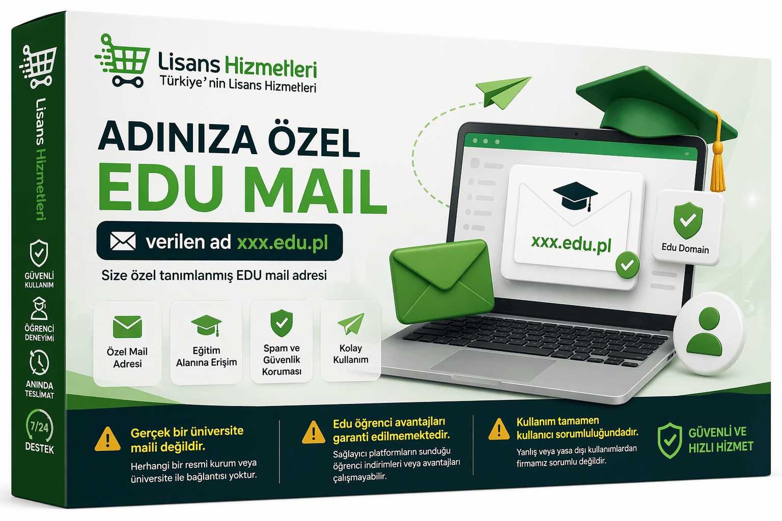 Adınıza Özel EDU MAİL