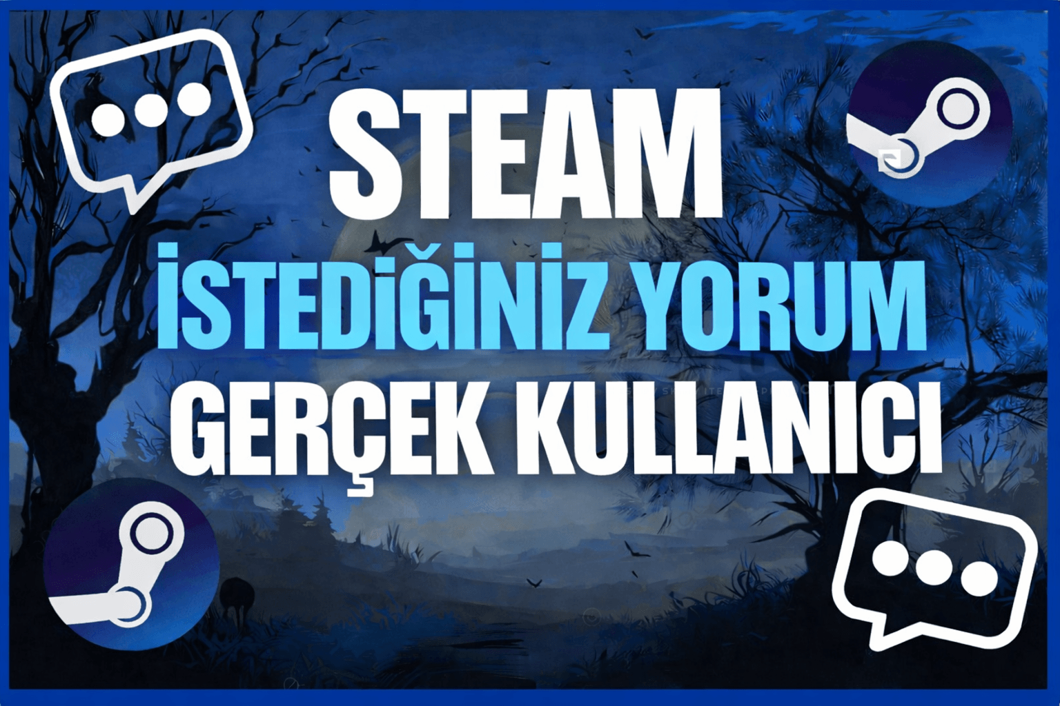 ☘️STEAM İSTEDİĞİNİZ 60 YORUM GERÇEK KULLANICI